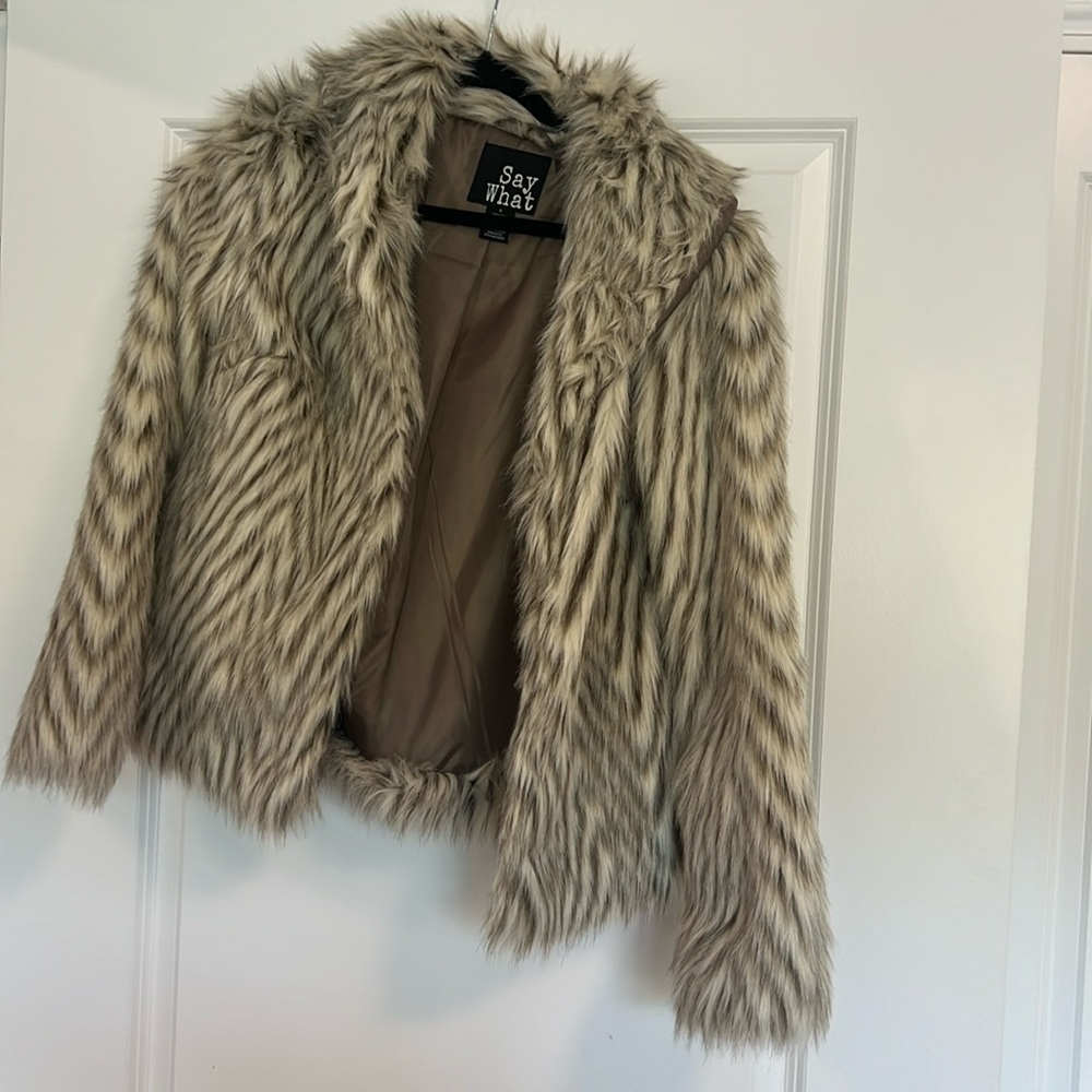 Vintage Faux Fur Coat